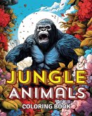 Jungle Animals Coloring Book