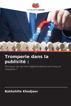 Tromperie dans la publicité : - Khodjaev, Bakhshillo