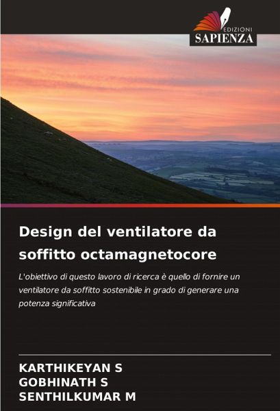 Design del ventilatore da soffitto octamagnetocore Design del ventilatore da soffitto octamagnetocore