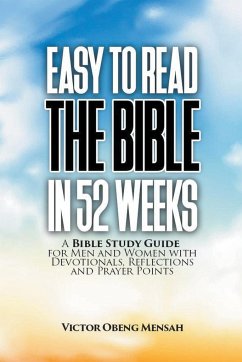 EASY TO READ THE BIBLE IN 52 WEEKS - Mensah, Victor Obeng