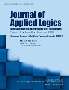 Journal of Applied Logics, Volume 10, Number 6, December 2023. Special Issue