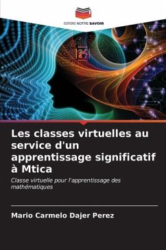 Les classes virtuelles au service d'un apprentissage significatif à Mtica - Dajer Perez, Mario Carmelo