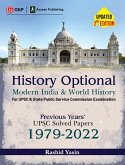 History Optional - Modern India & World History - Previous Years' UPSC Solved Papers 1979-2022 2ed by Access