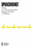 Sprachkunst - Beiträge zur Literaturwissenschaft, Jahrgang LIV/2023, 1. Halbband