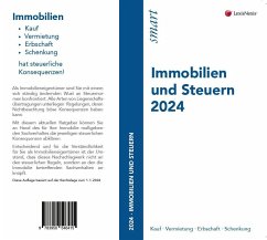 Immobilien und Steuern 2024 - Ginthör, Oliver