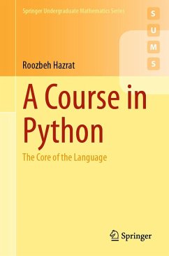 A Course in Python (eBook, PDF) - Hazrat, Roozbeh