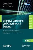 Cognitive Computing and Cyber Physical Systems (eBook, PDF)