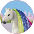 Schleich 42654 - Horse Club, Haare Beauty Horses Rainbow, Wechsel-Haar-Set Mähne+Schweif