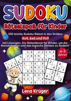 Sudoku Rätselspaß für Kinder ab 6 Jahren - Krüger, Lena