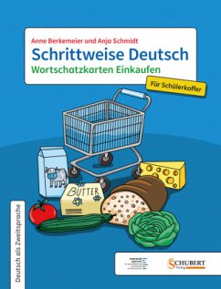 Schrittweise Deutsch / Wortschatzkarten Einkaufen für Schülerkoffer - Berkemeier, Anne;Schmidt, Anja