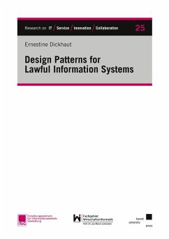 Design Patterns for Lawful Information Systems - Dickhaut, Ernestine