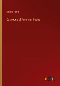 Catalogue of American Poetry