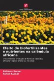 Efeito de biofertilizantes e nutrientes na calêndula africana