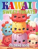 Kawaii Sweet Treats Coloring Book