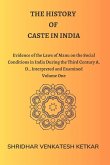 The History of ¿aste in India