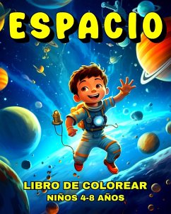 Espacio Libro de Colorear para Niños de 4 a 8 Años - Riley, Lucy