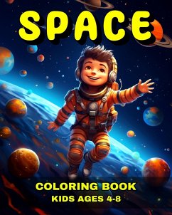 Space Coloring Book for Kids Ages 4-8 - Riley, Lucy