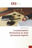 La présomption d'innocence en droit processuel togolais