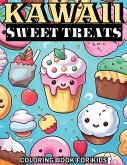 Kawaii Sweet Treats Coloring Book for Kids