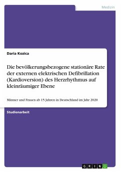 Die bevölkerungsbezogene stationäre Rate der externen elektrischen Defibrillation (Kardioversion) des Herzrhythmus auf kleinräumiger Ebene - Kozica, Daria