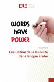 Évaluation de la lisibilité de la langue arabe