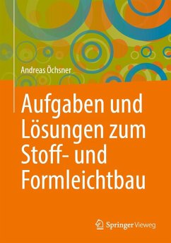 Cover Aufgaben und Lösungen zum Stoff- und Formleichtbau (eBook, PDF)