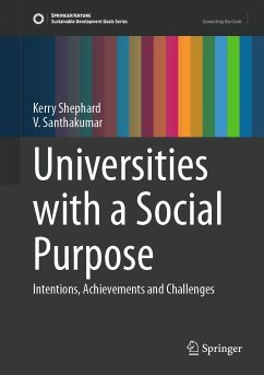 Universities with a Social Purpose (eBook, PDF) - Shephard, Kerry; Santhakumar, V.