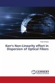 Kerr's Non-Linearity effect in Dispersion of Optical Fibers