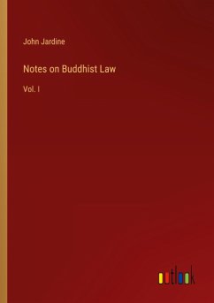 Notes on Buddhist Law