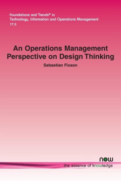 An Operations Management Perspective on Design Thinking