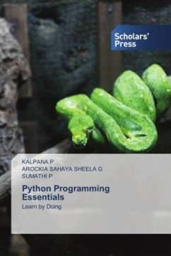 Python Programming Essentials - P, KALPANA;G, AROCKIA SAHAYA SHEELA;P, SUMATHI