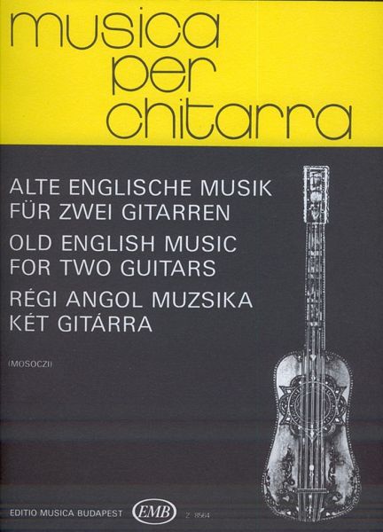 Alte englische Musik für 2 Gitarren