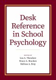 Desk Reference in School Psychology (eBook, ePUB)