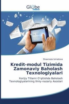 Kredit-modul Tizimida Zamonaviy Baholash Texnologiyalari - Ismatova, Shaxnoza