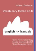 Vocabulary Meteo en-fr (eBook, ePUB)