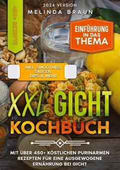XXL Gicht Kochbuch - Braun, Melinda