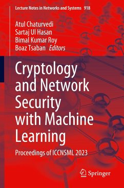 Cryptology and Network Security with Machine Learning