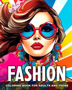 Fashion Coloring Book for Adults and Teens - Peay, Regina