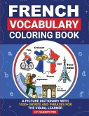 French Vocabulary Coloring Book