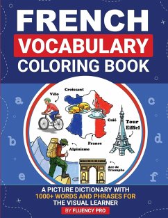 French Vocabulary Coloring Book - Pro, Fluency