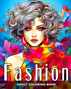 Adult Coloring Book Fashion - Peay, Regina