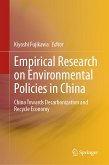 Empirical Research on Environmental Policies in China (eBook, PDF)