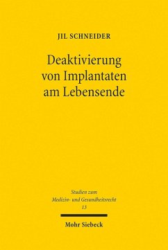 Cover Deaktivierung von Implantaten am Lebensende (eBook, PDF)