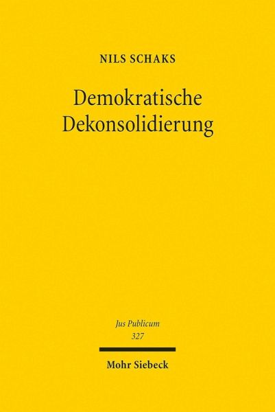 Demokratische Dekonsolidierung (eBook, PDF) Demokratische Dekonsolidierung (eBook, PDF)