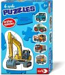 6 erste Puzzles Fahrzeuge - Bild 1