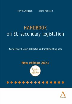 Handbook on EU secondary legislation (eBook, ePUB) - Guéguen, Daniel; Marissen, Vicky