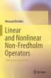 Linear and Nonlinear Non-Fredholm... - Bild 1