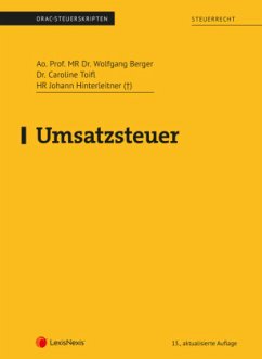 Umsatzsteuer (Skriptum) - Berger, MR Wolfgang;Hinterleitner, Johann;Toifl, Caroline