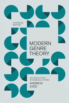 Modern Genre Theory - Judd, Andrew