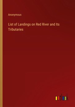 List of Landings on Red River and Its Tributaries